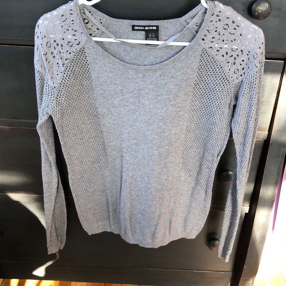 Gray DKNY Sweater